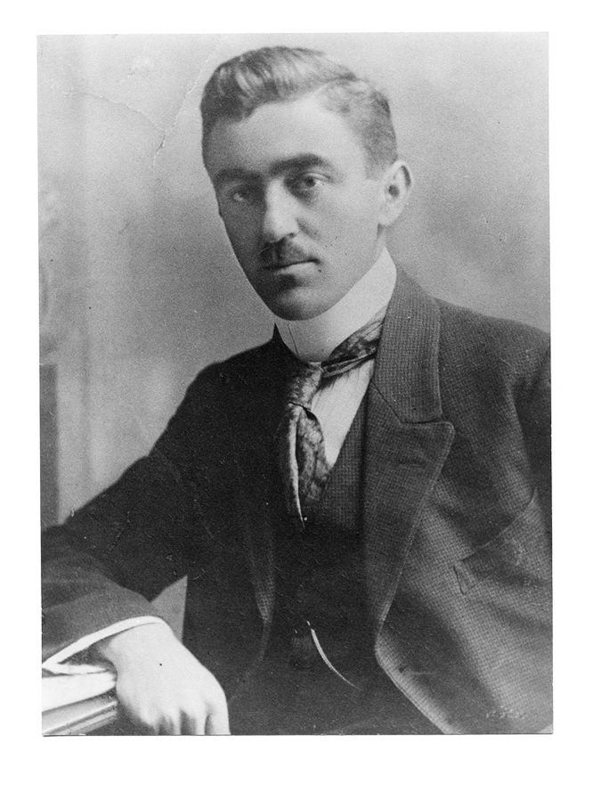 Wilhelm Halter as a student