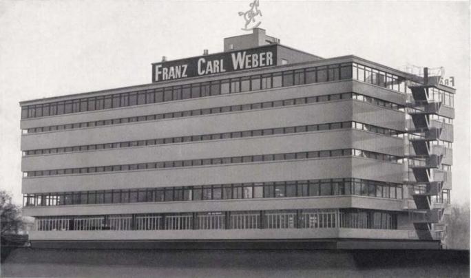 Franz-Carl-Weber warehouse designed by architect Rudolf Kuhn